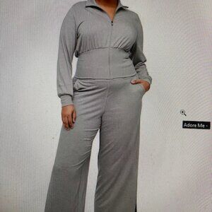 Adore Me - PLUS SIZE - Cutest Sweat Set - Never Worn - Brand New w/TAGS!!